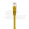 CAVO UTP CAT5E 1,0M SP-SP RA/C GIALLO