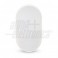 Plaf.Led Ovale 14W 230V 3000K Bian.gri.