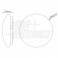 Plafoniera Led 18W Diametro 360mm 3000K