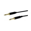 CAVO 6,3MM MONO/6,3MM MONO 1,8M PROFESS. AUDIO MUSIC