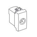 PRESA TV PASSANTE JOY 534B BIANCO