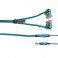CUFFIA AURIC. ZZIPP BLU MONACOR