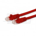 CAVO UTP CAT6 1,0M SP-SP RA/CO ROSSO