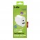 Caricatore da rete 150/230V Gan 1xUSB PD 65W + 1xUSB AFC 18W, colore bianco