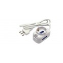 MINI MULTIPRESA 3 POSIZIONI CON CAVO MULTIPRESA COMPATTA 3 POSTI 10-16A-SCHUKO
