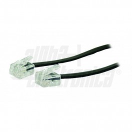 CAVO TELEL RJ11 6X4 15m AVORIO