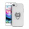 Puro Cover PC+TPU Magnet Ring per iPhone7/8 Plus 5,5"con anello girevole 360°e placca metallica Bian