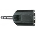 ADATTATORE SPINA 6.3 STEREO 2 PR 6.3 STE