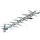 ANTENNA LOG. UHF K.21-48 26ELEM. 5G LTE ANTENNA LOGARITMICA  UNI-LINE STUB K.21-48 26E "F"90