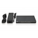 SWITCH RETE POE 8 PORTE 10/100/1000