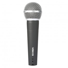 MICROFONO DINAMICO CAVO 5mt Microfono dinamico cardioide, ideale per teatri, scuole, chiese e nei sistemi PA. Cavo jack XLR da 5