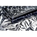 Puro Cover PC + TPU "Glam - Ice Light" per Huawei P20 Lite 5.84" con elementi metallizzati, Silver