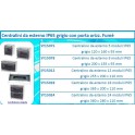 Centralino da esterno 5 moduli IP65 Centralino da esterno 5 moduli IP65 grigio 120 x 160 x 93 mm