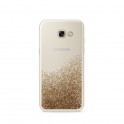 Puro Cover  PC+TPU "Sand" per Samsung Galaxy A3 2017 4.7" con liquido e glitter Oro