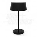 Lampada led da tavolo nera con int.touch Lampada da tavolo regolabile a Led con corpo snodato ed interruttore Touch - Nera 4,8W