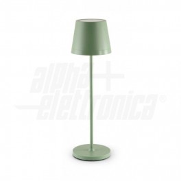 Lampada a batteria portatile - SALVIA Lampada da tavolo a LED a batteria. Interruttore Touch  SERIE PLANA