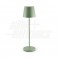 Lampada a batteria portatile - SALVIA Lampada da tavolo a LED a batteria. Interruttore Touch  SERIE PLANA