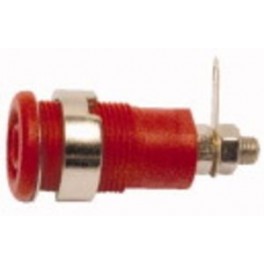 PRESA 4mm ROSSA A VITE