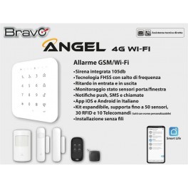ALLARME WIRELESS FHSS-ANGEL 4G WI-FI