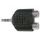 ADATTATORE DA SPINA 3,5 STER A 2 PR RCA