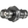 ADATTATORE PR BNC / PR BNC PANNELLO Adattatore presa presa bnc da pannello con dado , teflon
