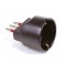 ADATTATORE SCHUKO 10A NERO
