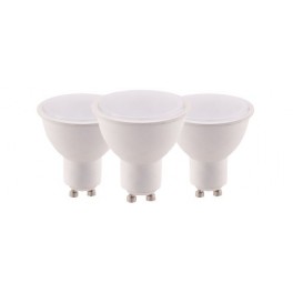 KIT 3 FARETTI 7W-GU10 LUCE FREDDA
