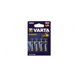 BATTERIA MINISTILO  VARTA AAA BL.4PZ. AL ALKALINE -ENERGY-