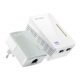 POWERLINE TL-WPA4220KIT 2X POWERL.500M Wireless N Powerline TP-Link WPA4220KIT 300M,AV600,QoS,2P Et 1xPA4010+1xWPA4220 (TL-WPA42