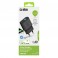 Caricabatterie da viaggio 100/250V 3100 mAh fast charge, 2 USB, colore nero