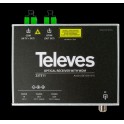 RICEVITORE OTTICO 1310/15550 SC/APC USCITA SAT OTTICA E TERRESTRE RF