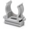 CLIP FISSAGGIO TUBO DIAM 20 CLIPS FISSATUBO A SCATTO D.20