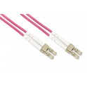 CAVO FIBRA  LC A LC MULTIMODE  2 MT DUPLEX
