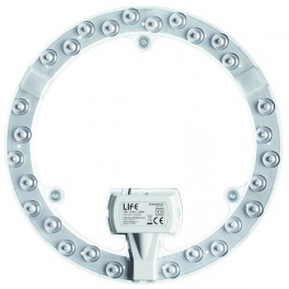CIRCOLINA  A DISCO CON MAGNETE 24W 3000K MODULO LED A DISCO CON MAGNETE, 24W, 170°, 3000K, 1950LM, RA 80, D.228mm, BOX   3000K