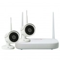 KIT H265+ WIRELESS NVR 9CH + 2Telecamera
