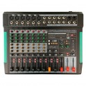 Mixer 8 canali con lettore mp3 bluethoot