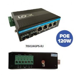 CONVERETER SWITCH 4 port 10/100/1000Mbph 4 port 10/100/1000Mbps PoE Switch +2SFP