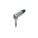 SPINA 6,3 STEREO VOLANTE NEUTRIK Jack professionale 6,3 a 3 poli con corpo e contatti in nickel.