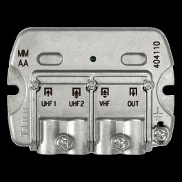 MISCELATORE DA PALO VHF-UHF-UH F + DC
