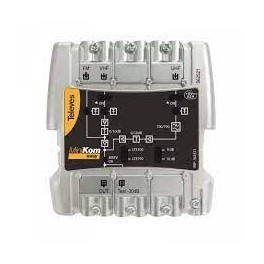 AMPLIFICATORE MINIKOM MATV 3I/1U LTE 700 FM-V-U
