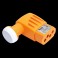 LNB OFFSET QUATTRO HV-HV ARANCIONE Convertirore LNB quattro, con 4 uscite, ognuna con una combinazione di polarità/banda fissa (