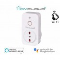 PRESA INTELLIGENTE WI-FI 16A ITALIANA CON CONTROLLO ENERGIA cod.HE-IP16AE