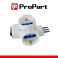 ADATT.3PR 2P+T 10/16A BIPASSO SCHUKO CON INTERRUTTORE SPINA 10A  Adattatore 3 prese 2P+T 10/16A bipasso/Schuko con interrutt. Sp