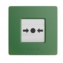 Pulsante wireless, programmabile e ripristinabile. Versione verde. Manual Call Point (Green) (8EU) ASP