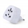 Adattatore da mondo a spina Italia Adattatore da mondo a spina Italia Adattatore - Prese: 1 Mondo 16A - Spina: Italia 10A Dritta