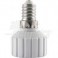 ADATTATORE DA  E14   GU10