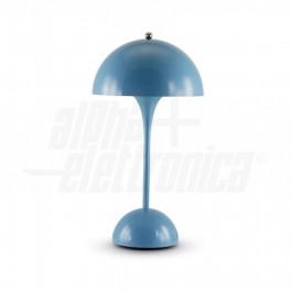 Lampada a batteria portatile CAROSELLO Lampada a batteria portatile - Serie Carosello - Azzurra