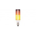 LAMP.LED EFFETTO FIAMMA E14 0,7W L.calda LAMPADINA
