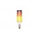 LAMP.LED EFFETTO FIAMMA E14 0,7W L.calda LAMPADINA