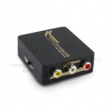 CONVERTITORE DA COMPOSITO A HDMI Convertitore da Composito + audio analogico L/R a HDMI con scaler